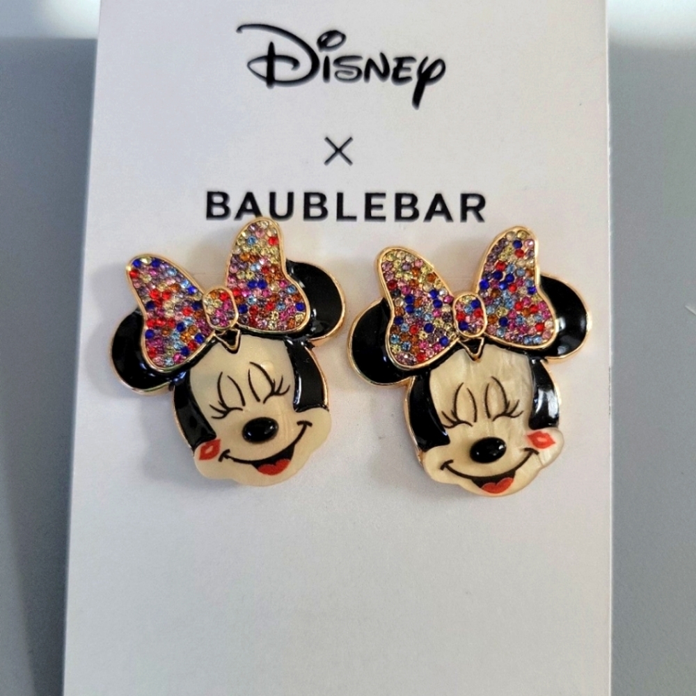 Disney Baublebar Minnie Mouse Earrings